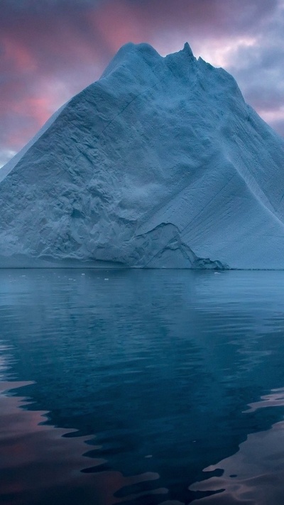 океан, морской лед, айсберг, арктика, лед