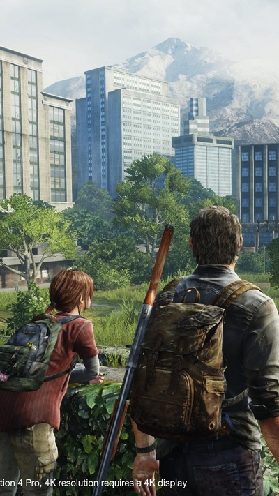 город, the last of us часть 2, игривый щенок, элли, городской район