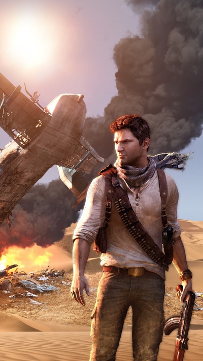 пустыня, uncharted 3 drakes deception, playstation 4, игривый щенок, uncharted drakes fortune