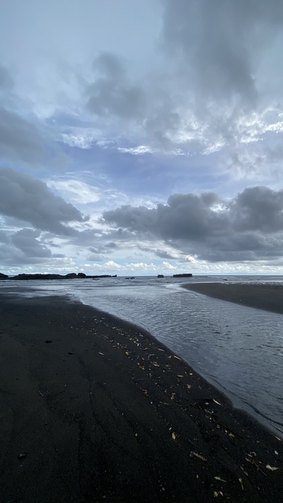 мадфлэт, облако, море, водоем, вода