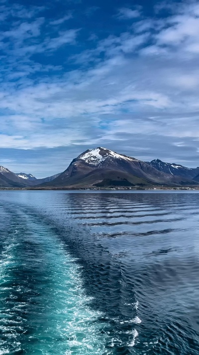 вода, лофотен, океан, море, фьорд