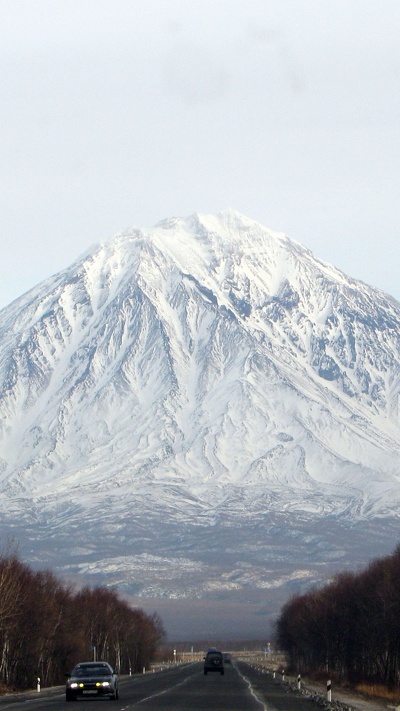 гора, горный хребет, пейзажи гор, нагорье, стратовулкан