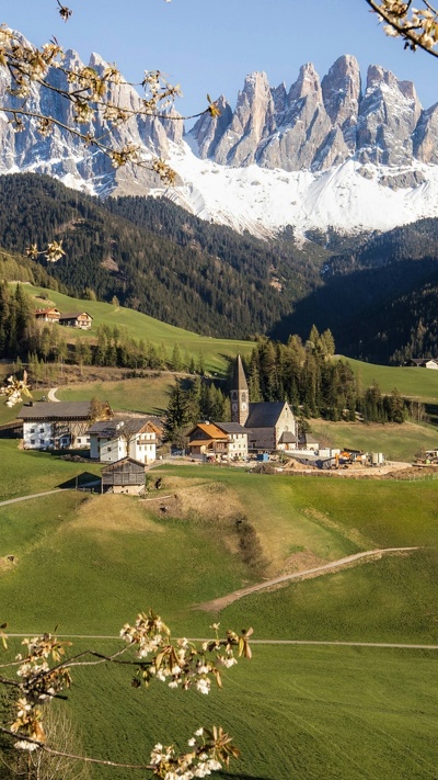 доломит, funes valley, гора, дикий, ортлер