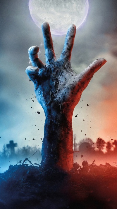 постер фильма рука зомби, комедия ужасов, зомби, мертвые не умирают постер, постер