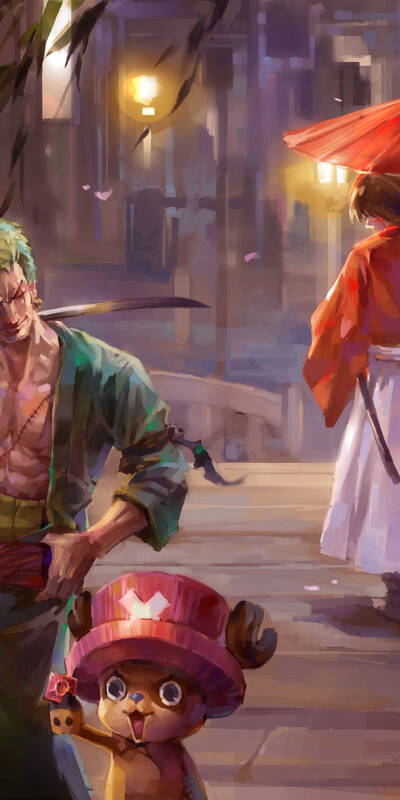 one piece zoro 4k осенью