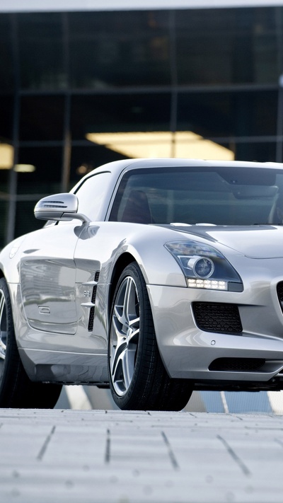 спортивный автомобиль, mercedes benz sls amg, mercedes benz, авто, спорткар